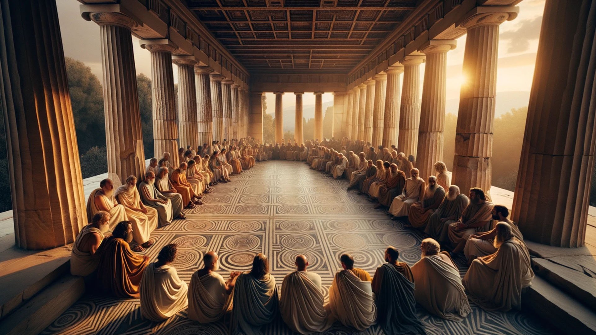 slice_fullHD_0000s_0002_DALL·E 2023-10-16 08.05.52 - Photo of a group of ancient stoics, both male and female of diverse