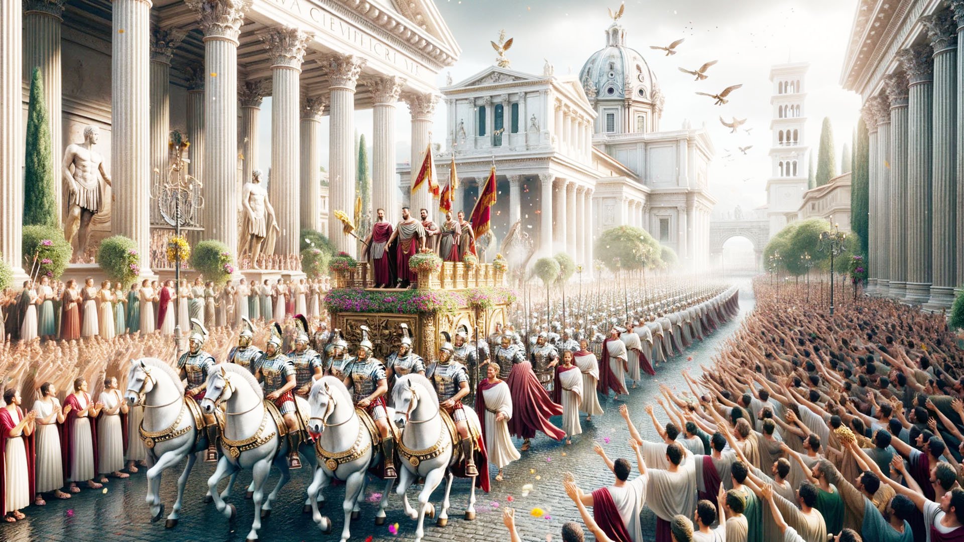 slice_fullHD_0000s_0013_DALL·E 2023-10-20 08.45.11 - Realistic photo of a grand procession in the heart of Ancient Rome